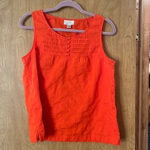 The Loft orange top